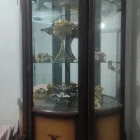 بوفه تمام چوب برنز کوب گنجه دار