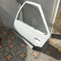 درب پژو پارس رنگ فابریک چپ عقب راننده لولا قدیم