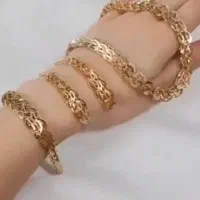 سرویس طلاروس رنگ ثابت کاملا مشابه طلا