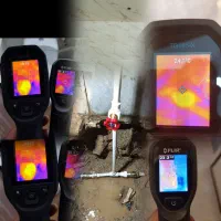 تشخیص ترکیدگی نشت یابی تصویری دقیق نقطه زن