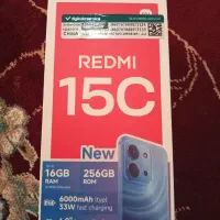 REDMI15C  یک ماه کار کرده نونو بدون خط