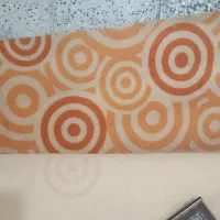 موکت زردلیمویی چاپی