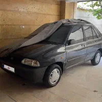 پراید مدل ۱۳۸۴ مشکی انژکتور کم‌ کارکرد