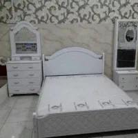 تخت دونفره نسترن وکیوم|تخت و سرویس خواب|قم, نیروگاه|دیوار