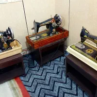 چرخ خیاطی ساده مادر بزرگ