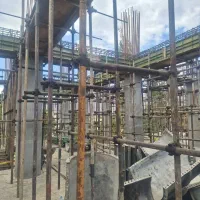 اجرای آرماتوربندی فنداسیون سقف دیواربرشی استخر