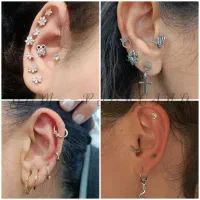 خدمات پیرسینگ سوراخ کردن گوش پرسینگ