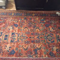 قالی کرمانی دست بافت قدیمی|فرش|کرمان, |دیوار