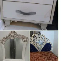تخت اینه وپاتختی بدونه تشک