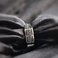 انگشتر نقره مردانه