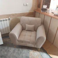 مبل راحتی هفت نفره|مبلمان خانگی و میز عسلی|شاهینشهر, ۹ دی|دیوار