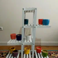 استند با گلدان