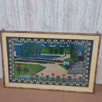 تابلوفرش قدیمی دست بافت