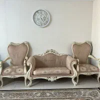 مبل 7نفره چوب راش گرجستان قیمت عالی|مبلمان خانگی و میز عسلی|تهران, نبی اکرم|دیوار