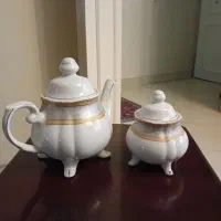 قوری وقندان بسیار زیبا