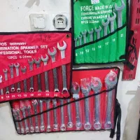 ست دسته آچار دو سر رینگ و یکسر رینگ جغجغه بکس