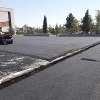 اسفالت محوطه،خیابان ایزوگام شرق لکه گیری