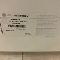 تلویزیون ۴۹ اینچ شکسته