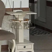 میز تلفن تمیز در حد نو