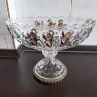 ظرف قدیمی بلور و ترک نو