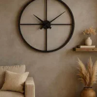 ساعت ولوستر جدید|ساعت دیواری و تزئینی|گرگان, |دیوار