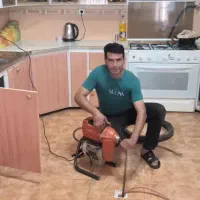 لوله باز کنی محمد با دستگاه فنر برقی