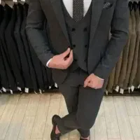 کت شلوار وژیله دورو پسرانه ومردانه درقبال چک معتبر