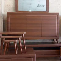 آینه کنسول میزتلویزیون ست کامل|بوفه، ویترین، کنسول|کرج, پیشاهنگی|دیوار