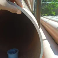 فروش لوله جدار پلیکا مخصوص چاه آب. UPVC