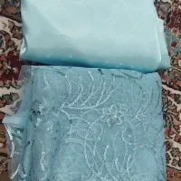 پارچه رنگ آبی آسمانی