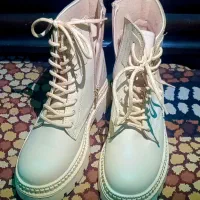 نیم بوت کرمی زنانه سایز ۳۷