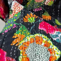 مانتو ژاکارد آبی و سرخابی کوک دوزی|لباس|مشهد, آبادگران|دیوار