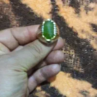 انگشتر نقره جواهری زبرجد|جواهرات|قم, نیروگاه|دیوار