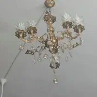 لوستر ۳ شاخه برنجی