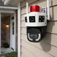 دوربین مداربسته و سیمکارتی دزدگیردار چرخش ۳۶۰