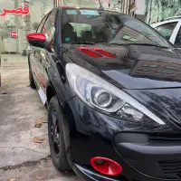 پژو ۲۰۷ اتومات مشکی بی رنگ در حد|خودرو سواری و وانت|فومن, |دیوار