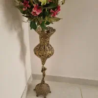 زیر تلویزون برنجی عطیقه
