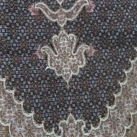 فرش دستبافت ماهی خوی تک ۶متری سرمه ای|فرش|تبریز, |دیوار