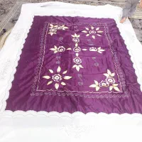 لحاف همه پشم سفید یکدست