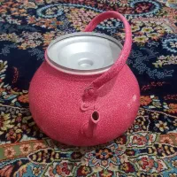 کتری رنگ سرخ بسیارزیبا|قوری، کتری، قهوه‌ساز دستی|قم, نیروگاه|دیوار