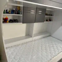 تخت دو طبقه نوجوان|تخت و صندلی بچه|اسلام‌شهر, شهرک صنعتی چیچکلو|دیوار