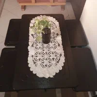 میز جلو مبلی  و ۴ عسلی(دودست)|مبلمان خانگی و میز عسلی|شیراز, شهرک فرهنگیان|دیوار
