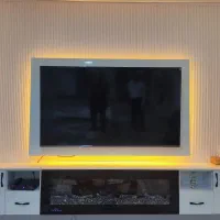 نصب تلویزیون بر روی دیوار،ماربل شیت،کناف،MDF