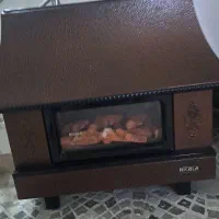 بخاری طرح شومینه در حد نوو|بخاری، هیتر، شومینه|لنگرود, |دیوار