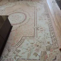 دوقطعه فرش 9 متری تما م نخ 1500 شانه