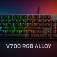 کیبورد گیمینگ حرفه ای با نورپردازی RGB رپو V700pro|قطعات و لوازم جانبی رایانه|تهران, گلستان (شهرک راه آهن)|دیوار