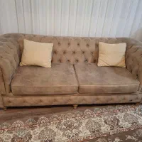 دو عدد کاناپه سه نفره چستر