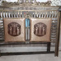 تخت خواب دونفره.فلزی|تخت و سرویس خواب|بیرجند, |دیوار