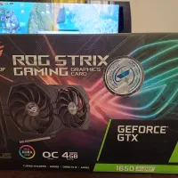 Asus rog strix 1650 4GB کارت گرافیک|قطعات و لوازم جانبی رایانه|تهران, آجودانیه|دیوار