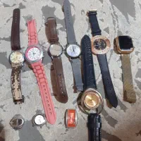 تعداد ۹ عدد ساعت مچی سالم به شرط